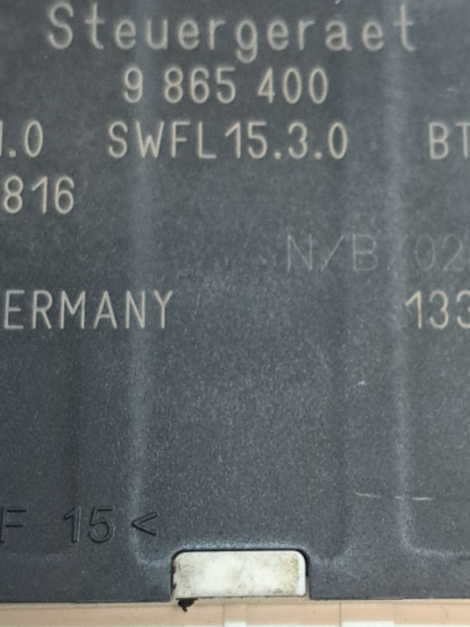 Centralina Sensori Parcheggio Bmw Serie 1 F40 (2022) COD:9865400 - F&P CRASH SRLS - Ricambi Usati