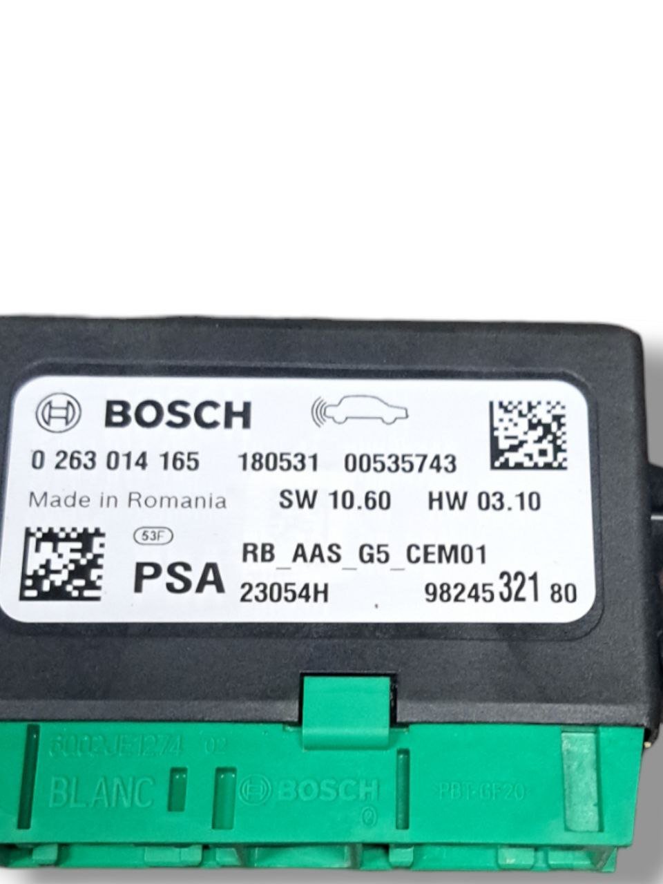 Centralina sensori parcheggio Citroen C3 (2016>) COD:9824532180 - F&P CRASH SRLS - Ricambi Usati