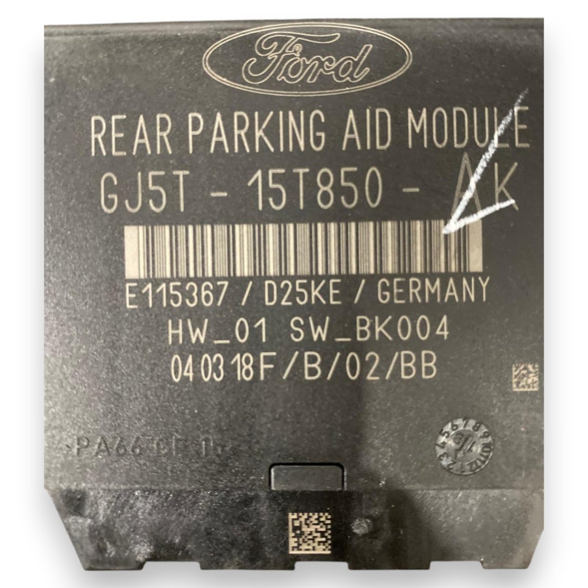 Centralina sensori parcheggio Ford Kuga II (2012 - 2019) Cod: GJ5T - 15T850 - AK - F&P CRASH SRLS - Ricambi Usati