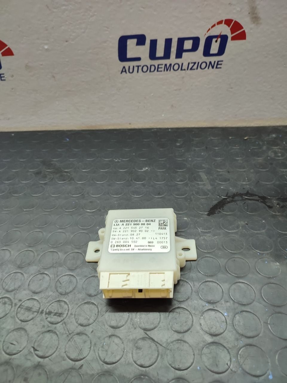 Centralina sensori parcheggio Mercedes classe S ( w221 ) cod A2219000804 - F&P CRASH SRLS - Ricambi Usati