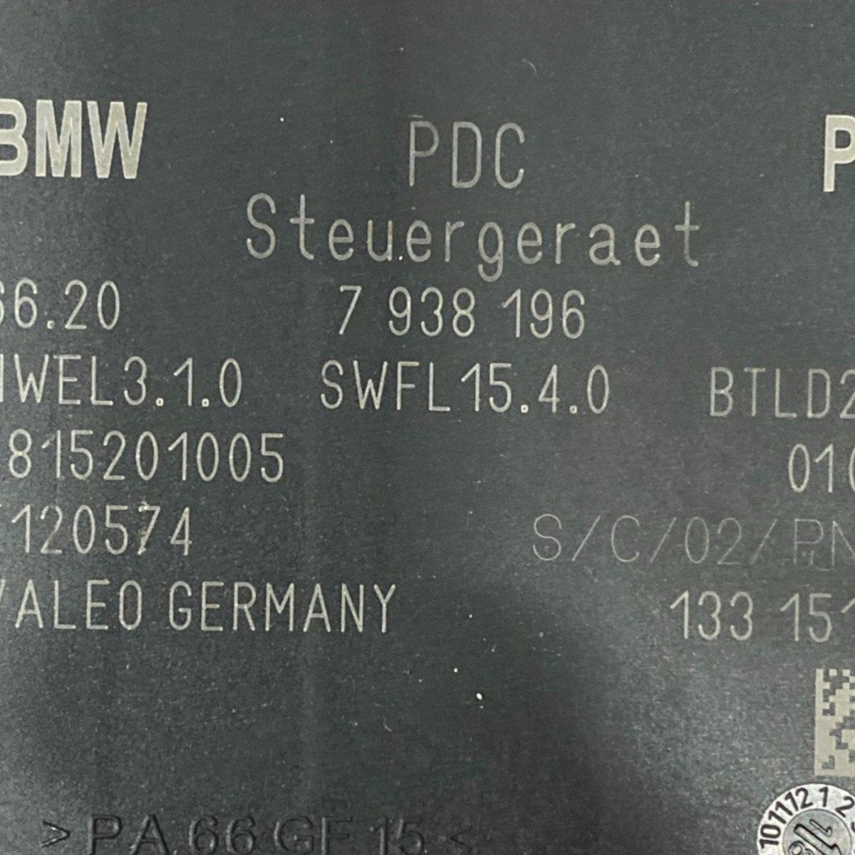 Centralina sensori parcheggio mini cooper f56 Cod: 7938196 (2014 - ) - F&P CRASH SRLS - Ricambi Usati