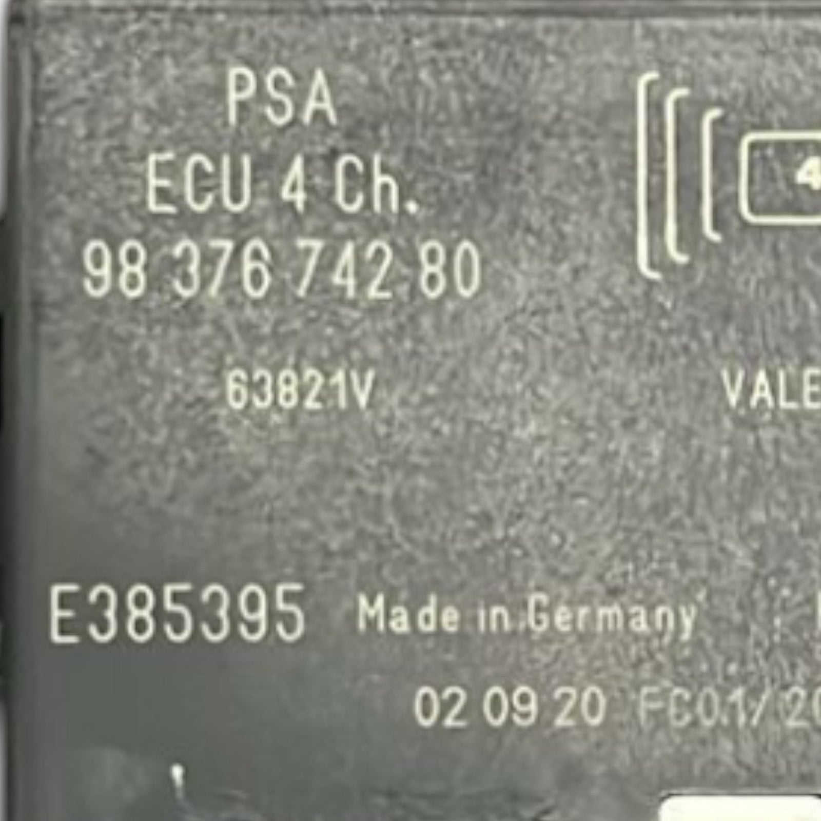 Centralina Sensori Parcheggio Opel Corsa F cod:9837674280 (2019 >) - F&P CRASH SRLS - Ricambi Usati