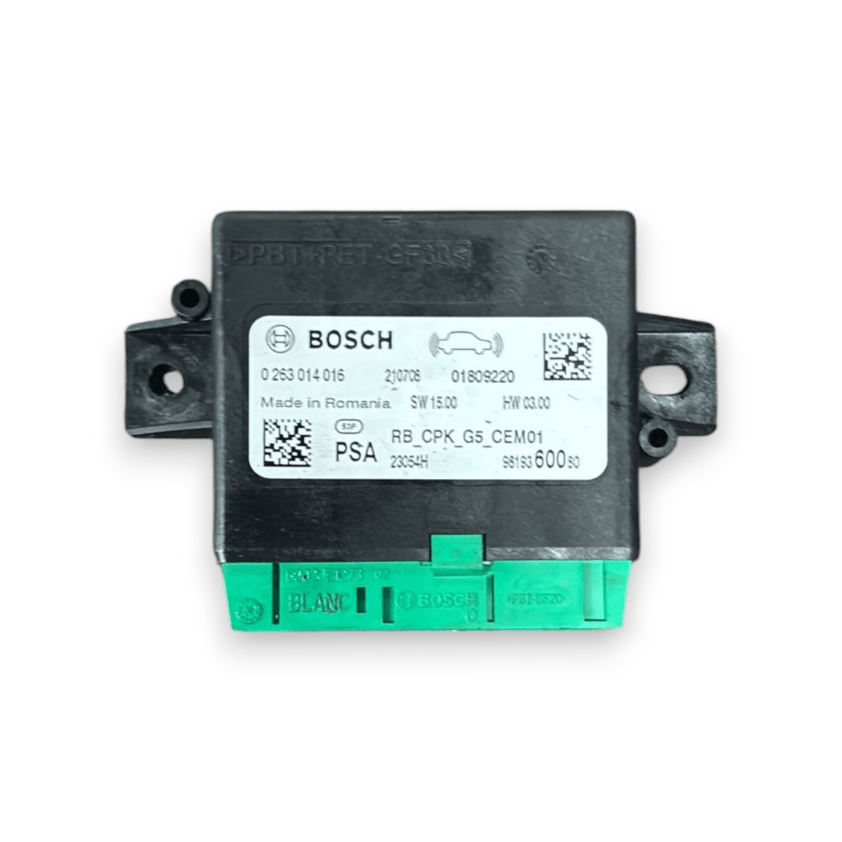 Centralina sensori parcheggio peuegot 3008 cod:9819360080 (2019 - ) - F&P CRASH SRL - Ricambi Usati