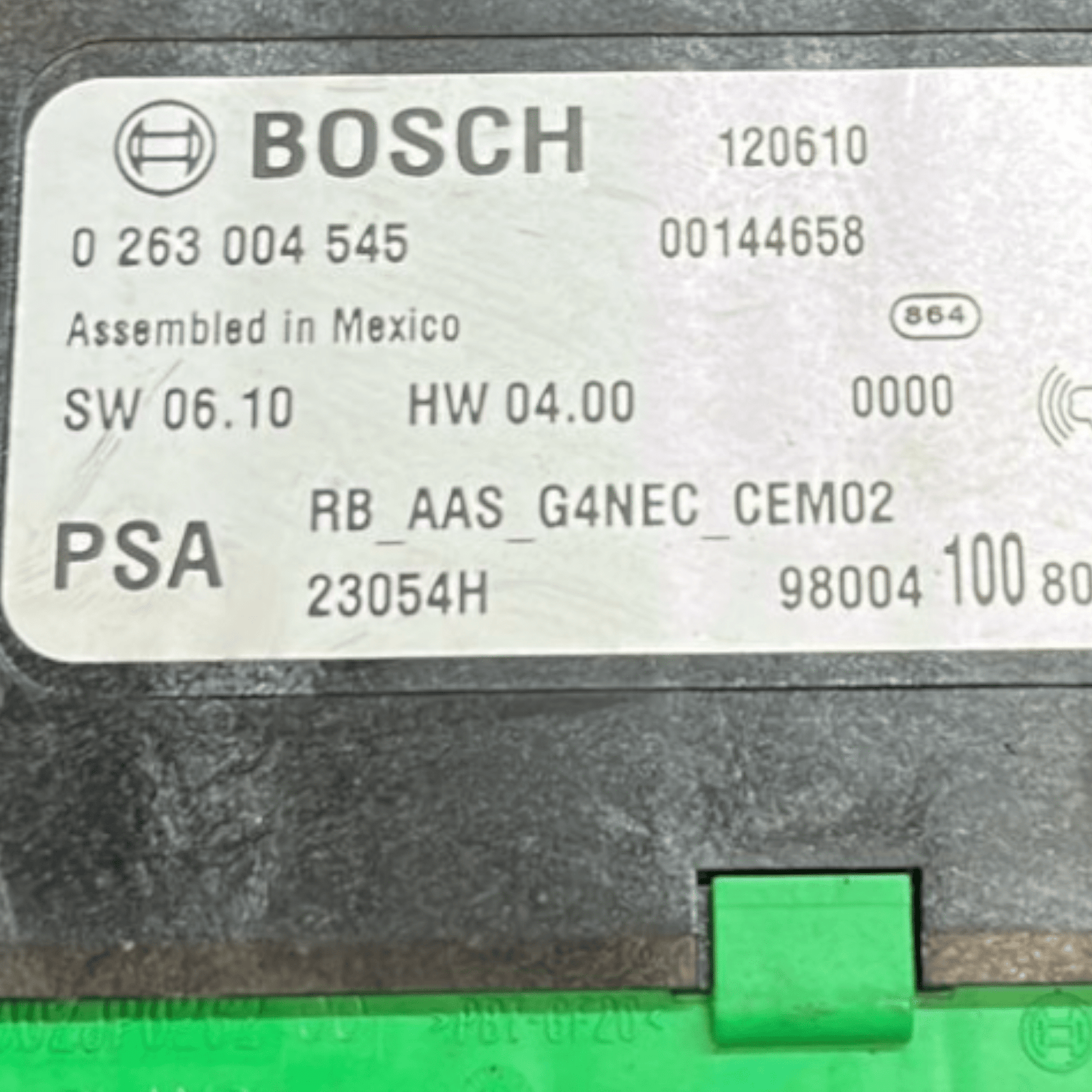 Centralina Sensori Parcheggio Peugeot 208 I cod:0263004545 (2012 >2019) - F&P CRASH SRLS - Ricambi Usati