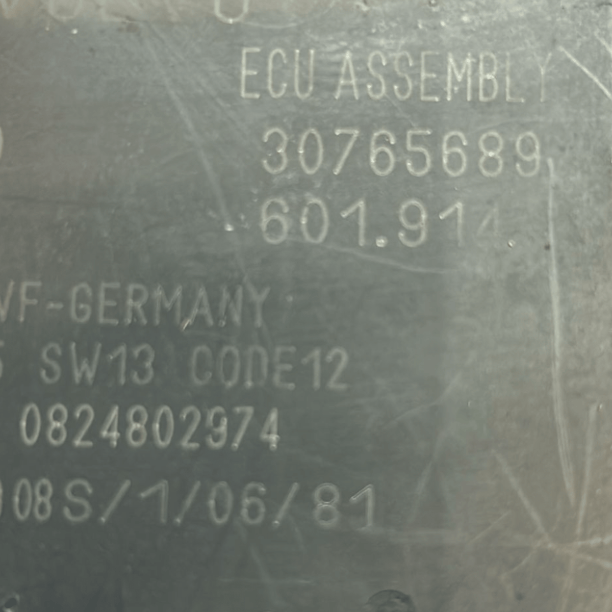 Centralina Sensori Parcheggio Volvo V60 (2010 > 2018) cod:30765689 - F&P CRASH SRLS - Ricambi Usati