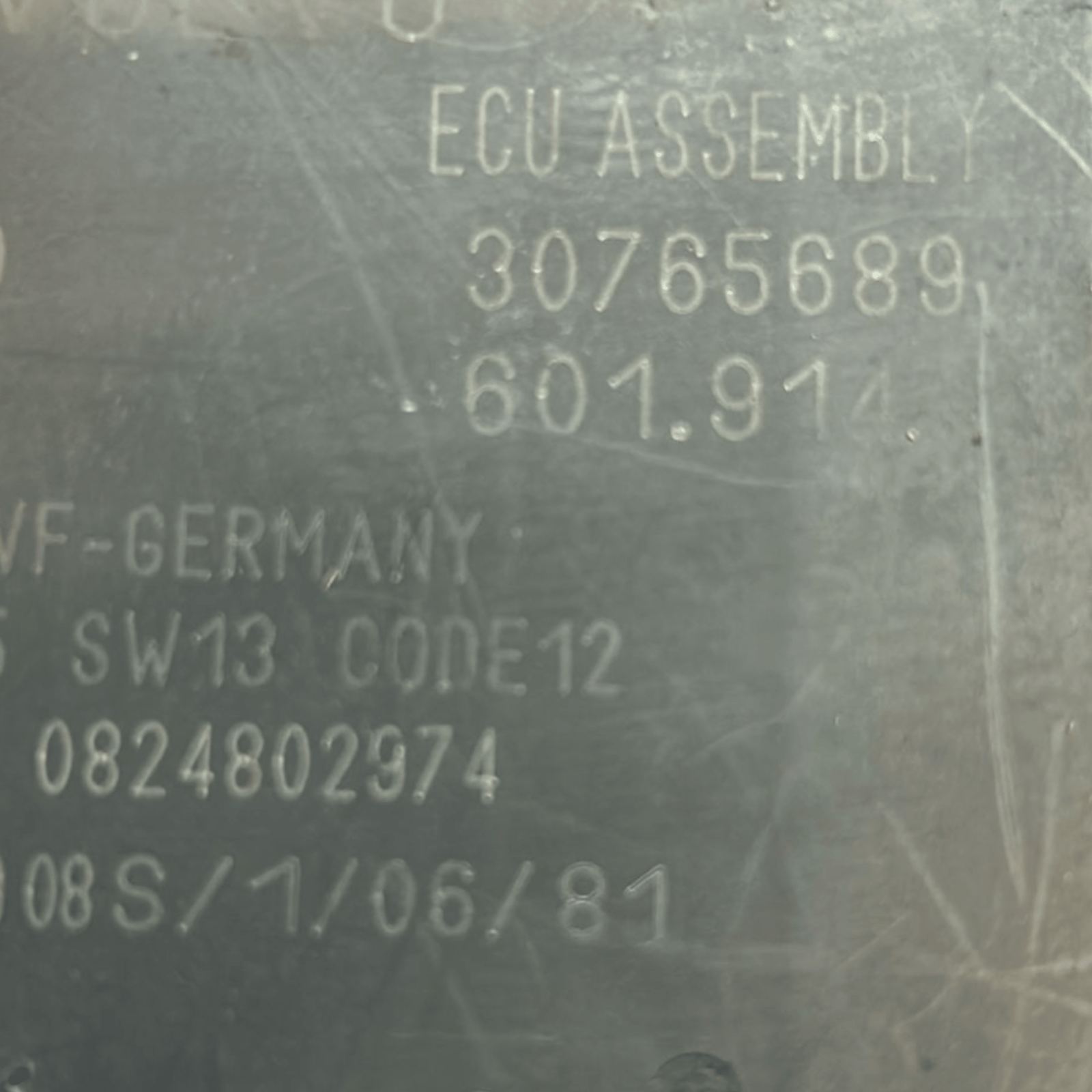 Centralina Sensori Parcheggio Volvo V60 (2010 > 2018) cod:30765689 - F&P CRASH SRLS - Ricambi Usati