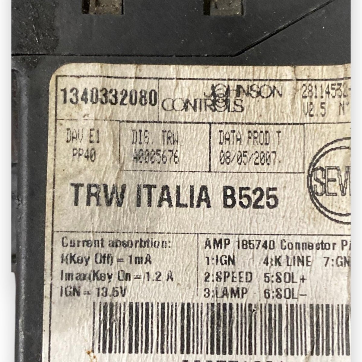 Centralina servosterzo Peugeot Boxer (2006 - 2014) Cod: 1340332080 - F&P CRASH SRLS - Ricambi Usati