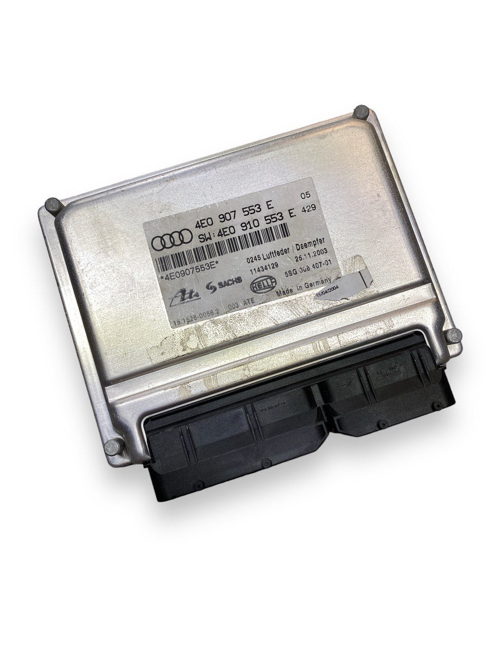 Centralina sospensione Audi A8 ( 2003 ) cod. 4E0907553E - F&P CRASH SRLS - Ricambi Usati