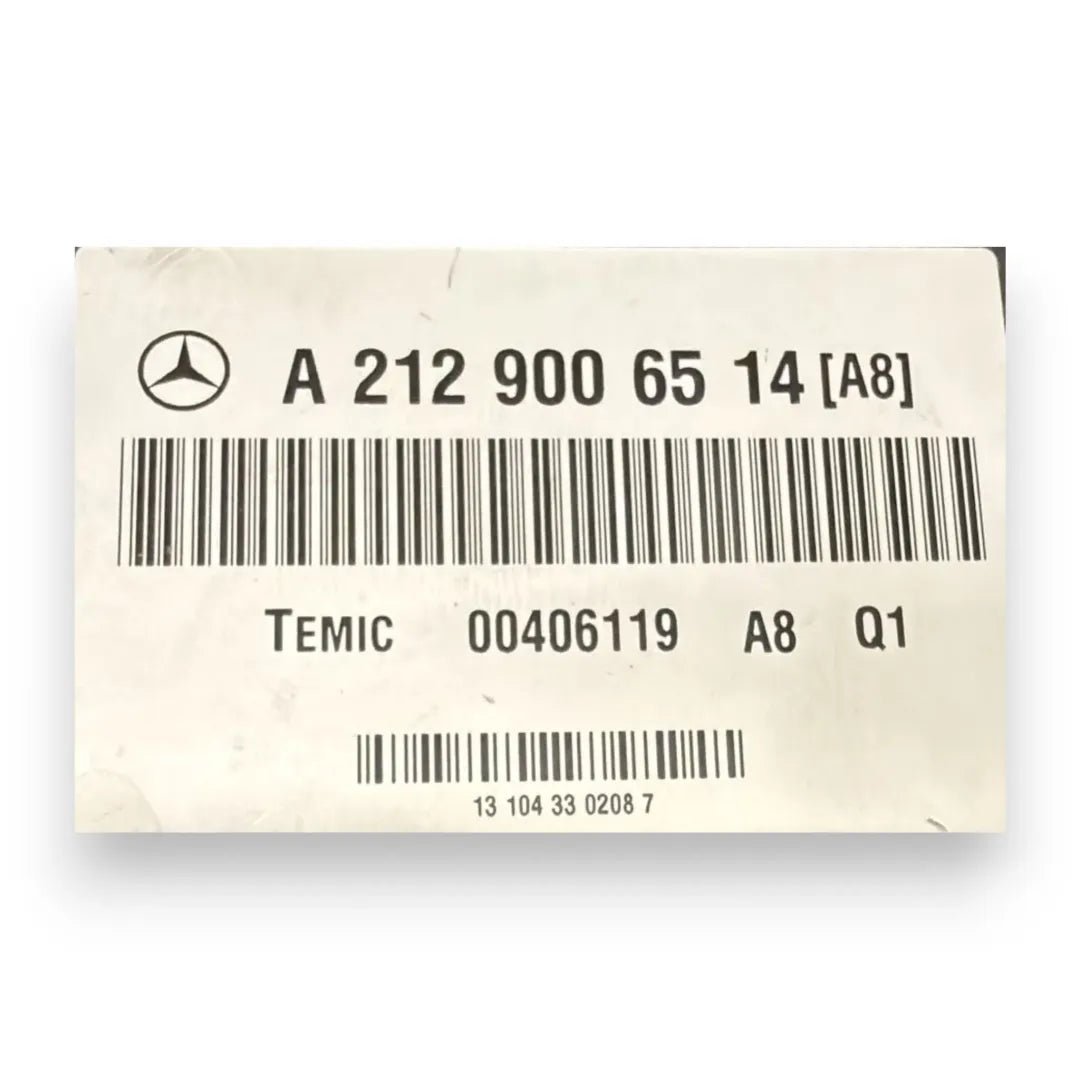 Centralina sospensioni pneumatiche Mercedes-Benz Classe E W/S212 dal 2009 OEM A2129006514 - F&P CRASH SRL - Ricambi Usati