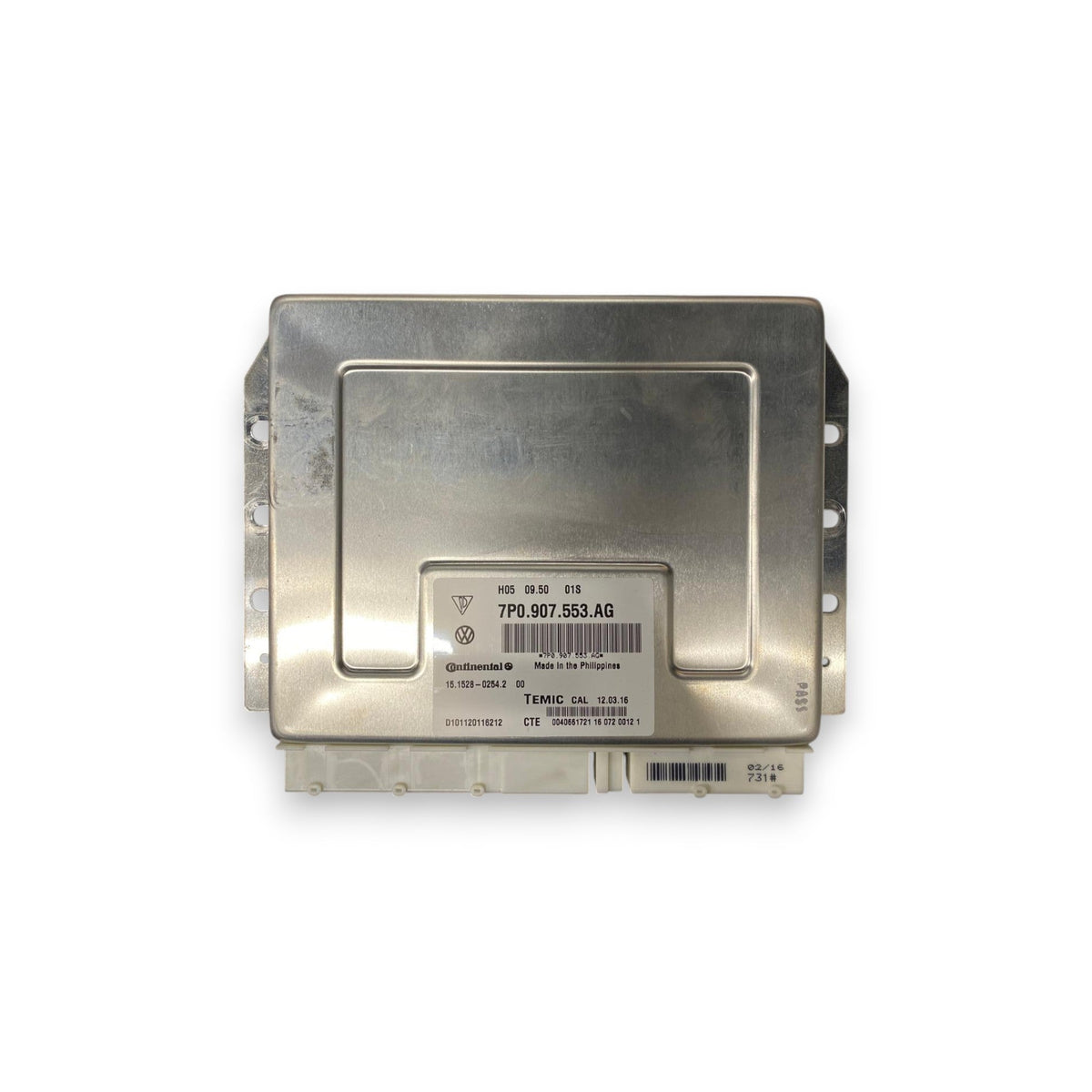 Centralina sospensioni Porsche Cayenne 92A (2010 - 2017) Cod: 7P0907553AG - F&amp;P CRASH SRLS - Ricambi Usati