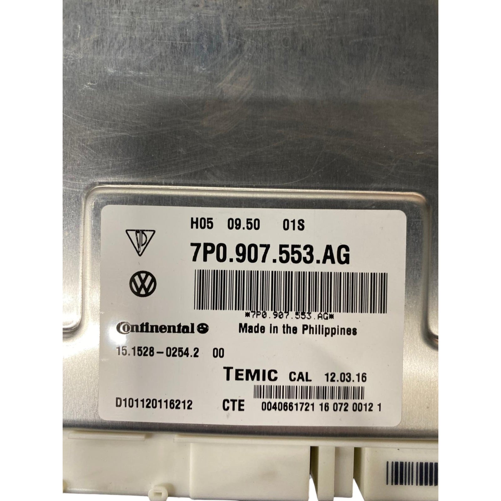 Centralina sospensioni Porsche Cayenne 92A (2010 - 2017) Cod: 7P0907553AG - F&P CRASH SRLS - Ricambi Usati