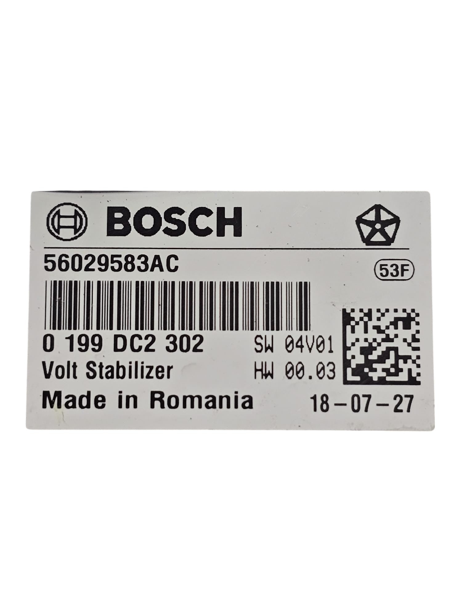 Centralina Stabilizzatore Di Tensione Jeep Cherokee KL 2.2 Diesel Cod:56029583AC (2013 - 2023) - F&P CRASH SRLS - Ricambi Usati