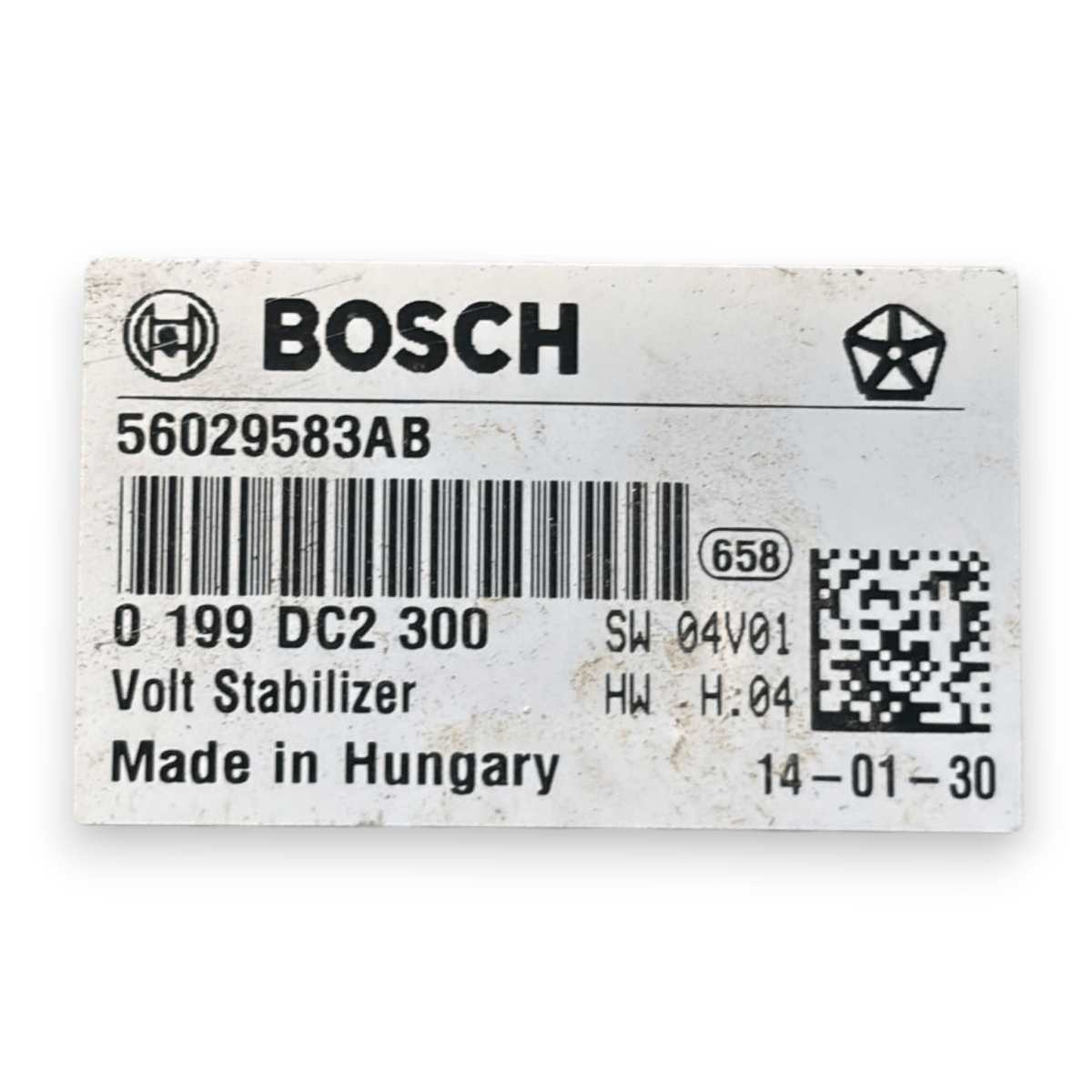 Centralina stabilizzatore di tensione jeep cherokee kl cod:56029583ab (2013 - 2023) - F&P CRASH SRL - Ricambi Usati