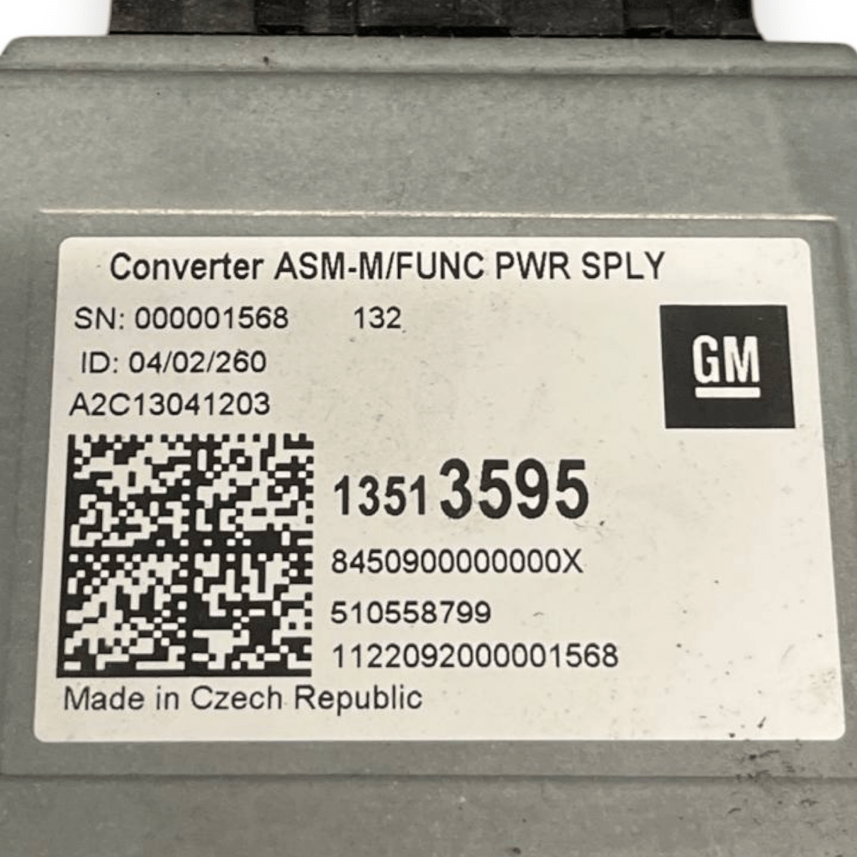 Centralina Stabilizzatore / Regolatore di Tensione Opel Insignia B (2017 al 2023) cod: 13513595 - F&P CRASH SRLS - Ricambi Usati