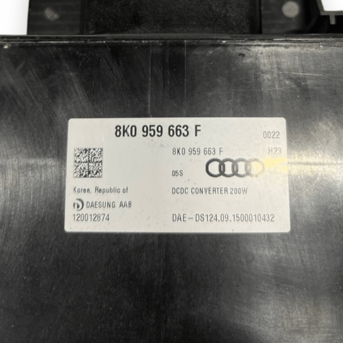 Centralina Start & Stop Audi A6 C7 (2011 al 2018) cod: 8K0959663F - F&P CRASH SRLS - Ricambi Usati