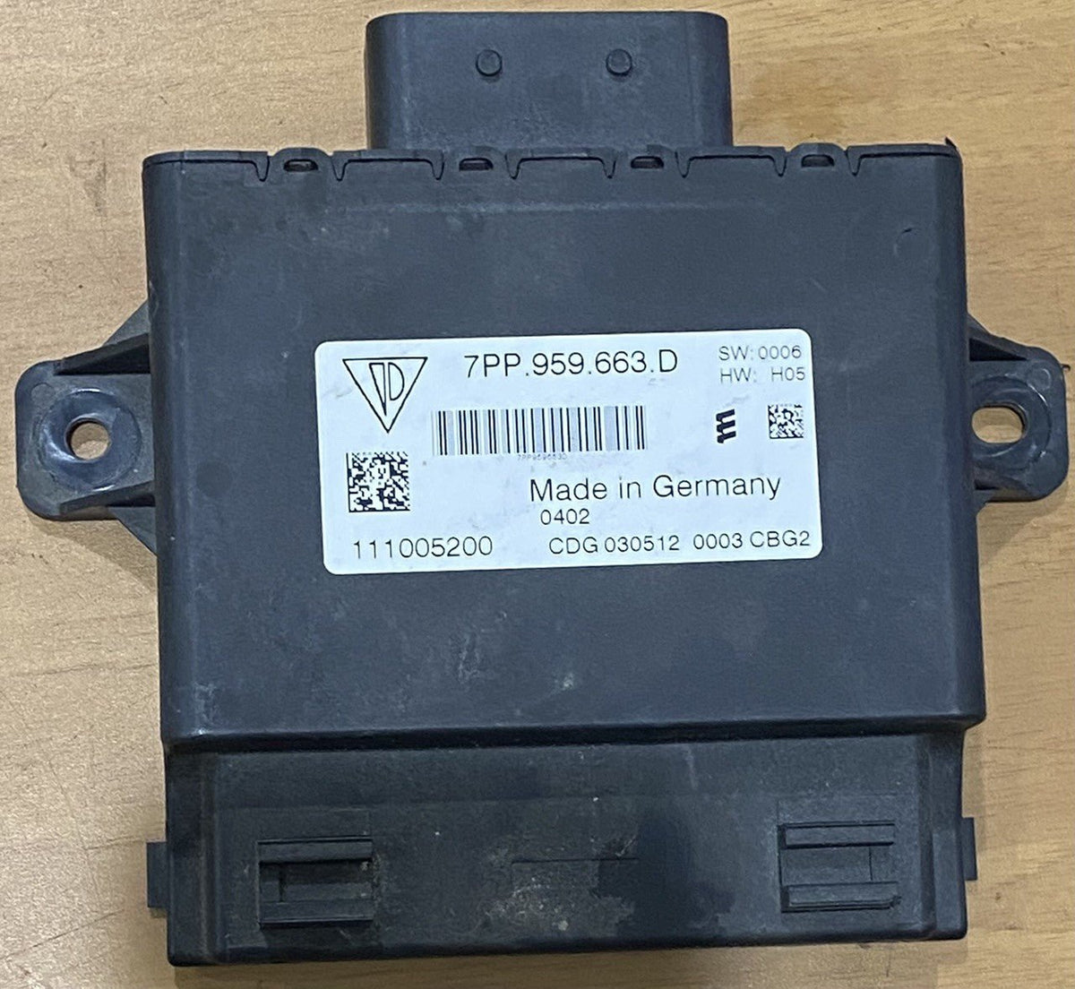 Centralina Start &amp; Stop Porsche Panamera 970 (2012) cod:7PP959663D - F&amp;P CRASH SRLS - Ricambi Usati