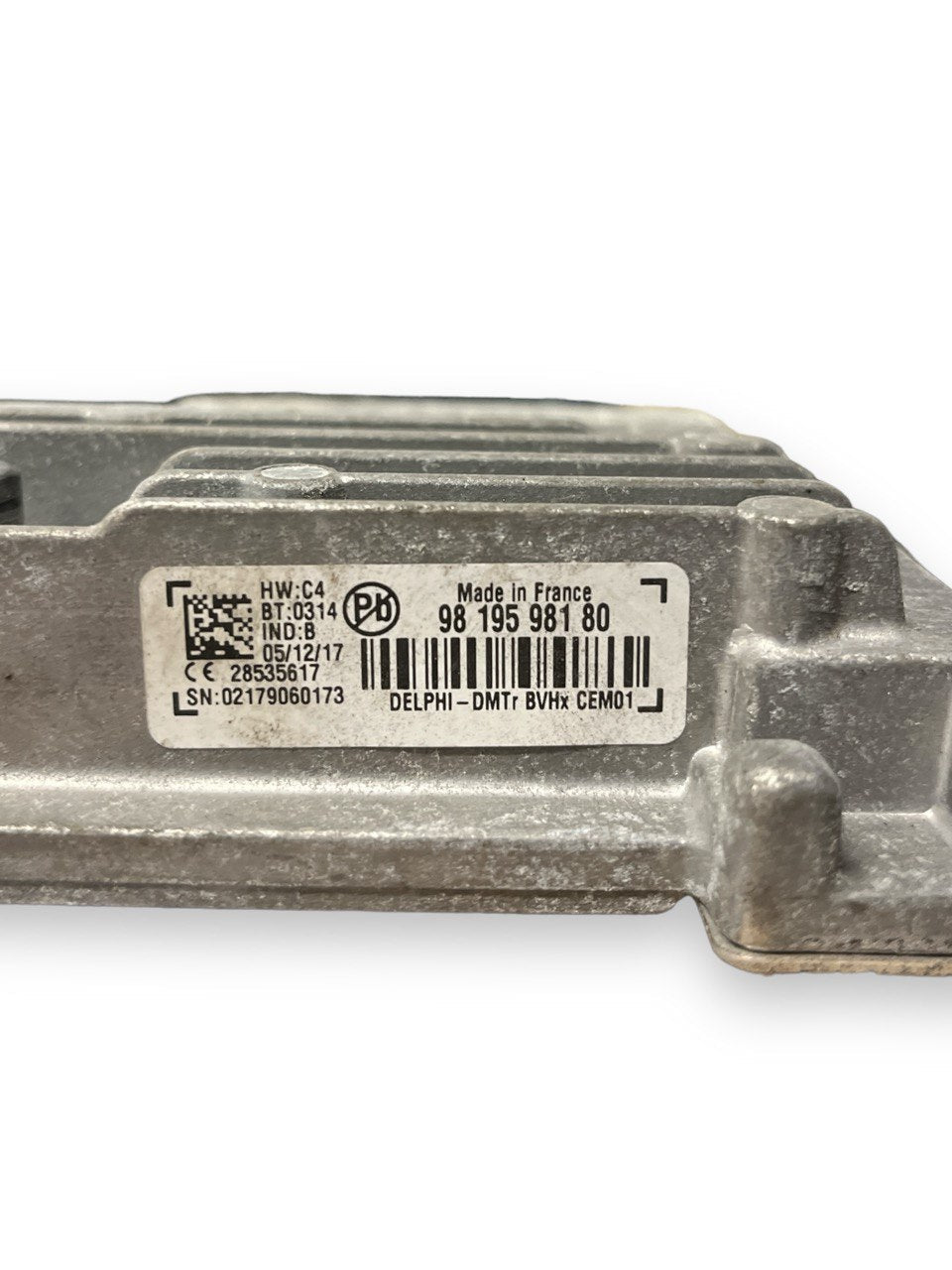 Centralina Start&Stop Citroen C4 Picasso (2010 al 2018) cod: 9819598180 - F&P CRASH SRLS - Ricambi Usati