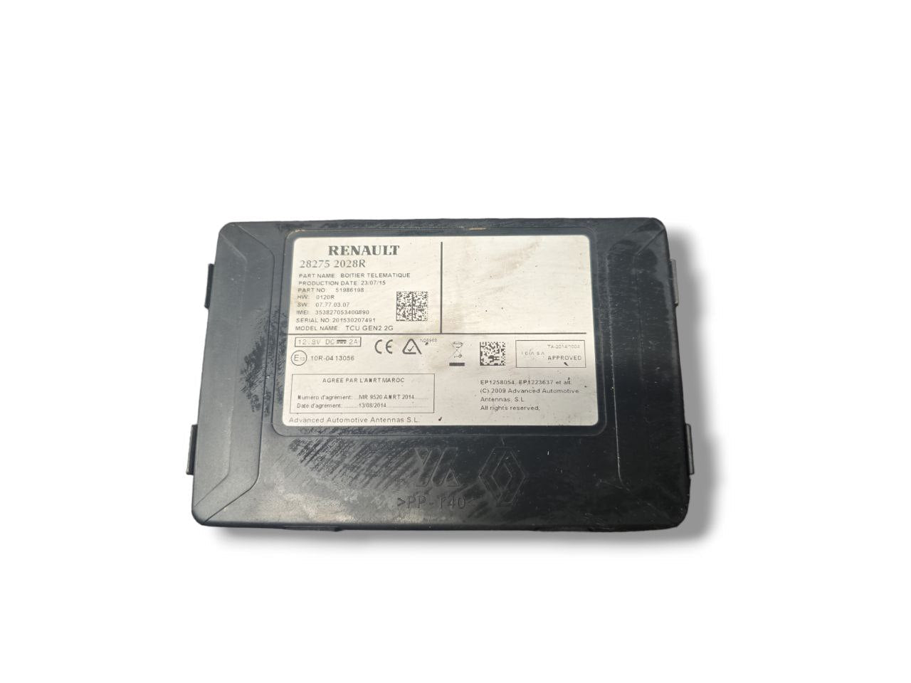 CENTRALINA TCU RENAULT KADJAR (2015 - 2022) Cod : 282752028R - F&P CRASH SRLS - Ricambi Usati
