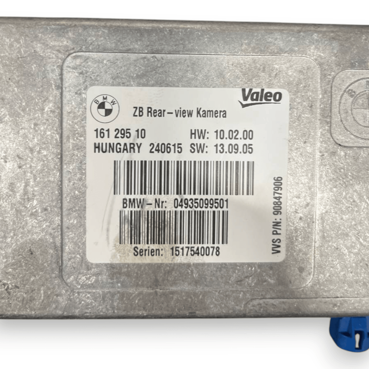 Centralina Telecamera anteriore Bmw Serie 6 Gran Coupè F06 (2012 al 2018) cod: 16129510 - F&P CRASH SRLS - Ricambi Usati