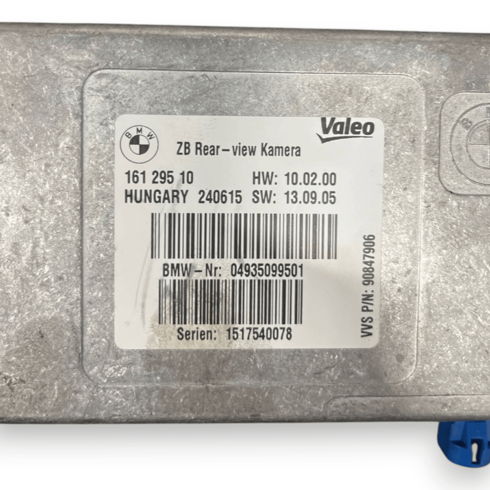 Centralina Telecamera anteriore Bmw Serie 6 Gran Coupè F06 (2012 al 2018) cod: 16129510 - F&P CRASH SRLS - Ricambi Usati