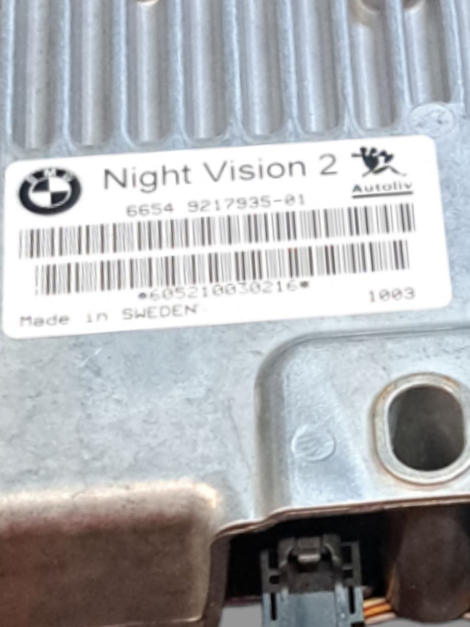 Centralina telecamera visione notturna Bmw Serie 7 F01 - F02 (2008-2015) COD:66549217935 - F&P CRASH SRLS - Ricambi Usati