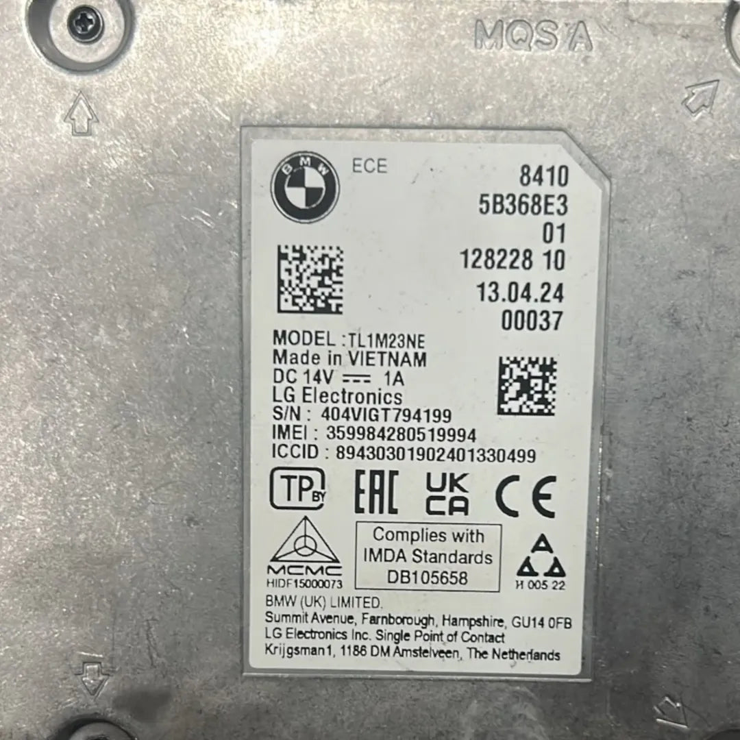 Dettaglio Centralina telematica BMW R 1300 GS M21 dal 2023 cod. 5B368E3 - foto 3