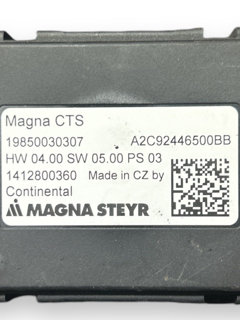 Centralina Tetto Apribile Smart ForFour (W453) (2014 > 2021) cod.A2C92446500BB cod.0390200103 - F&P CRASH SRLS - Ricambi Usati