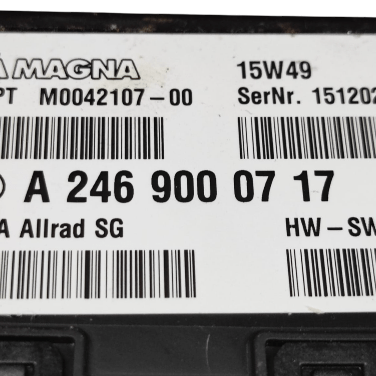 Centralina trazione mercedes classe a w176 a45 2.0 benzina cod: a2469000717 (2012 - 2018) - F&P CRASH SRLS - Ricambi Usati