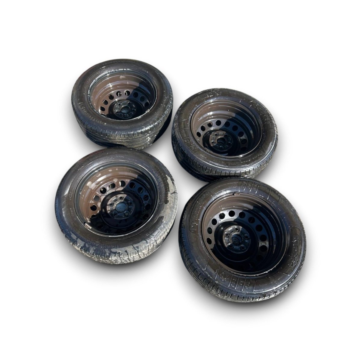 Cerchi in ferro + copricerchi suzuki sx4 (2006 > 2013) (215/60 r16) - F&P CRASH SRLS - Ricambi Usati