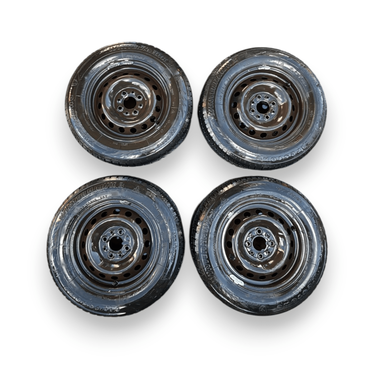 Cerchi in ferro fiat panda 169 (155/80/R13) (2003 - 2012) - F&P CRASH SRL - Ricambi Usati