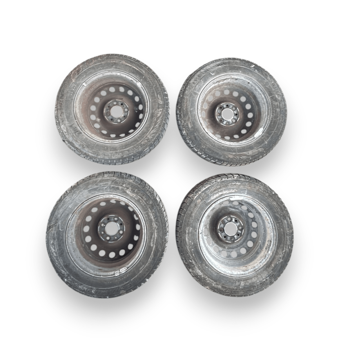 Cerchi in ferro fiat panda 169 (155/80/R13) (2003 - 2012) - F&P CRASH SRL - Ricambi Usati
