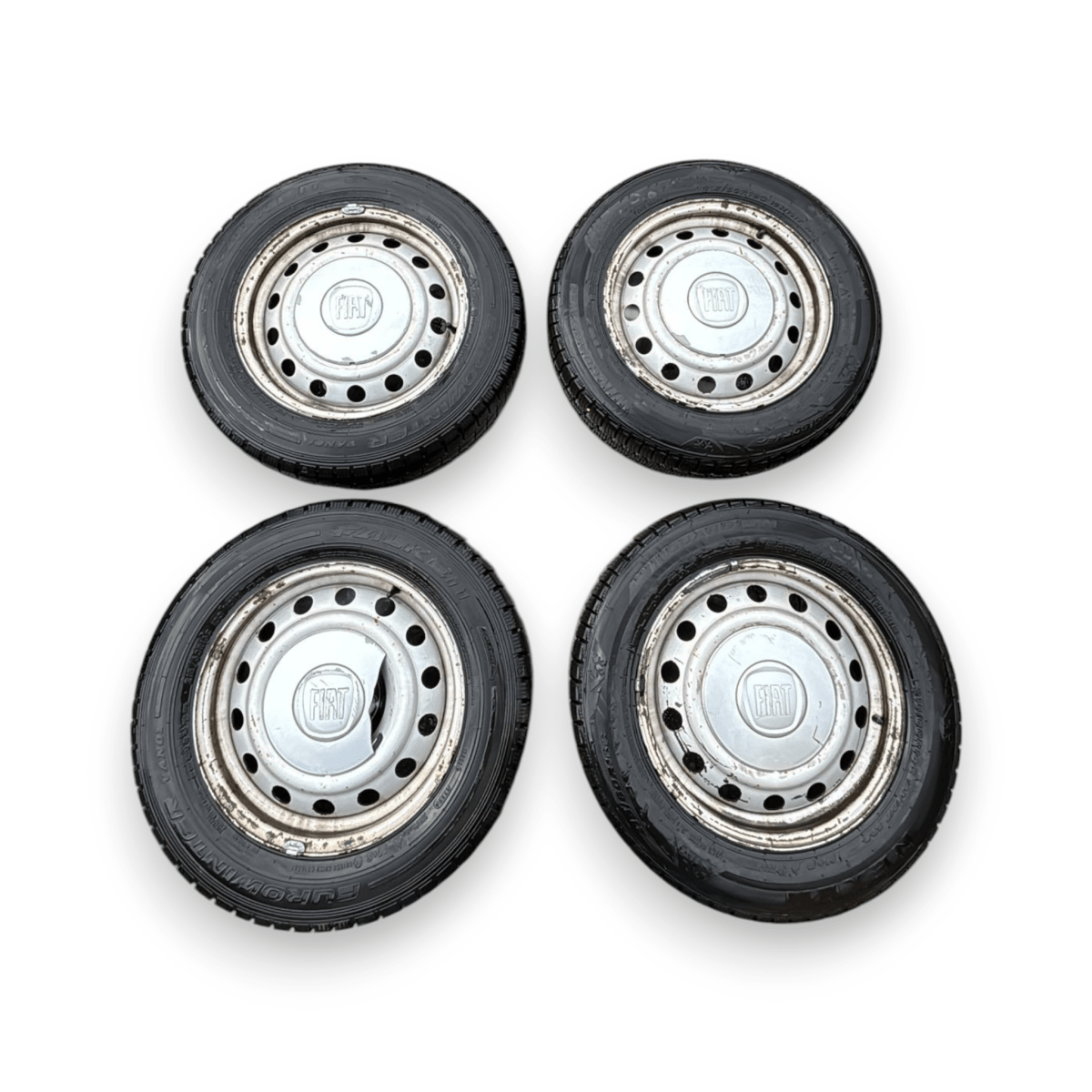 Cerchi in ferro fiat scudo II (215/60/R16) (2007 - 2016) - F&P CRASH SRL - Ricambi Usati
