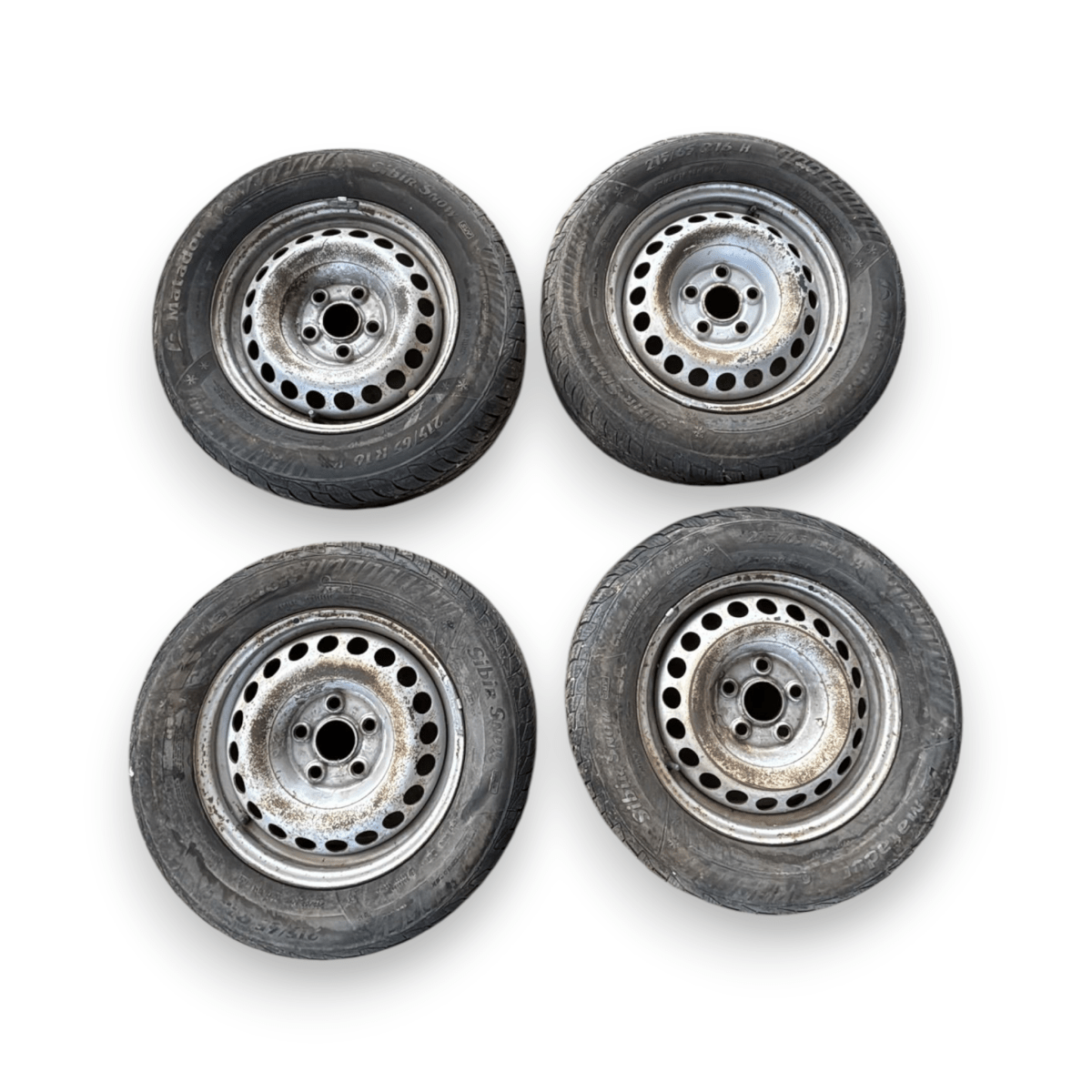 Cerchi in ferro volkswagen transporter t5 cod:7h0601027c (215/65/R16) (2003 - 2015) - F&P CRASH SRL - Ricambi Usati