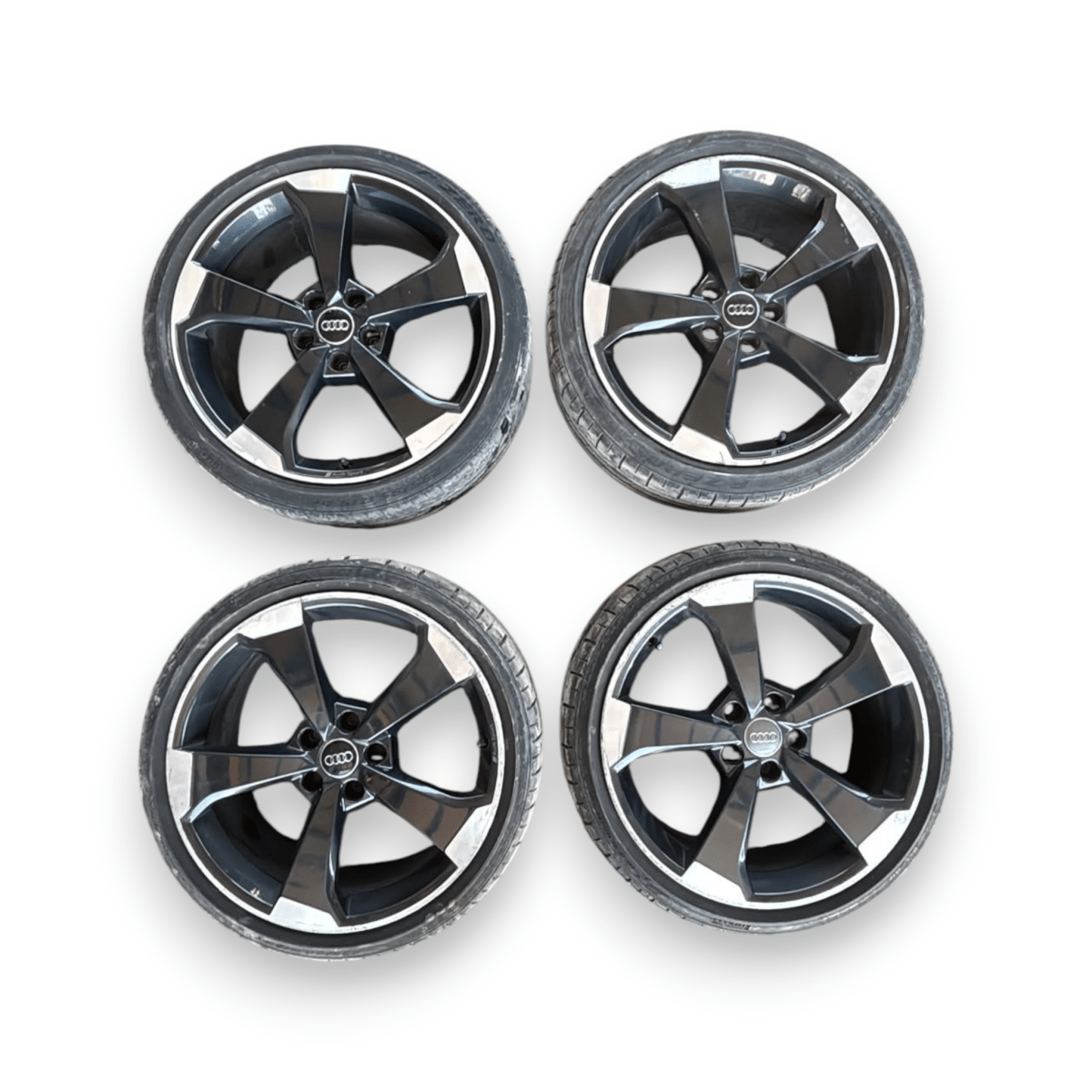 Cerchi in lega audi rs3 8v rotor cod:8v0601025es (235/35/R19/255/30/R19) (2012-2020) - F&P CRASH SRL - Ricambi Usati