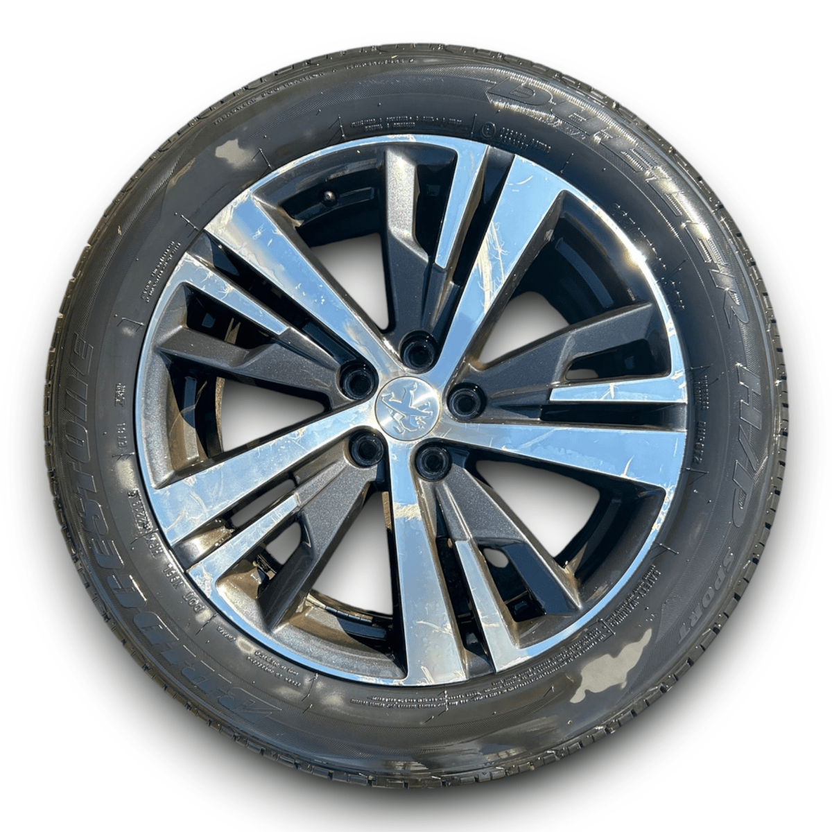 Cerchi in lega diamantati peugeot 5008 cod:9809687377 (2017 > 2024) (225/55 r18) - F&P CRASH SRL - Ricambi Usati