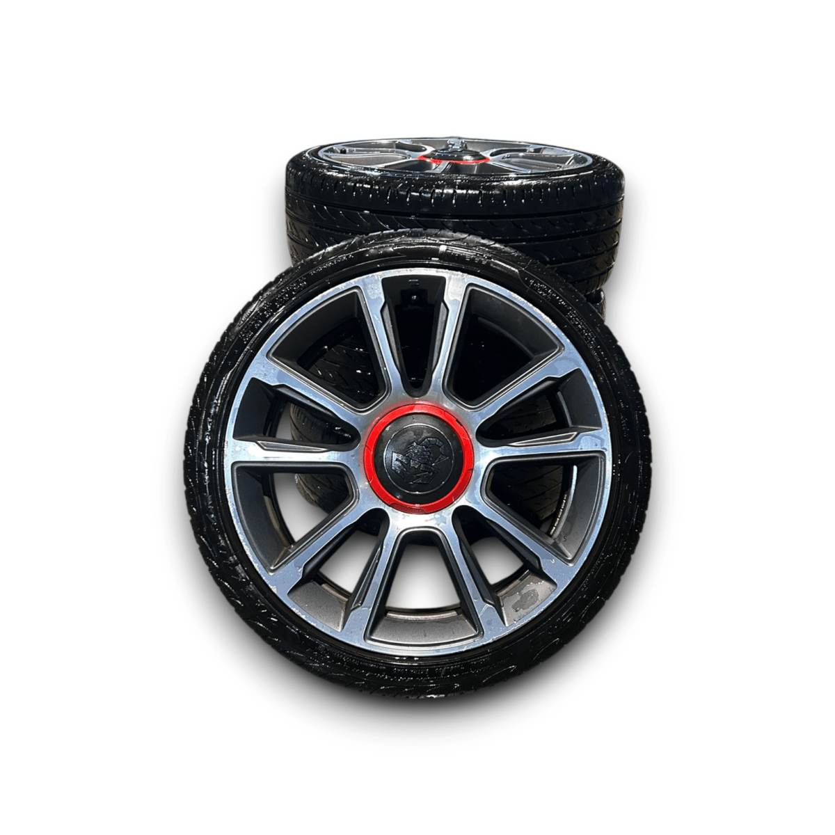 Cerchi in lega fiat 500 abarth cod:52009434 (2007 >) (205/40 r17) - F&P CRASH SRL - Ricambi Usati