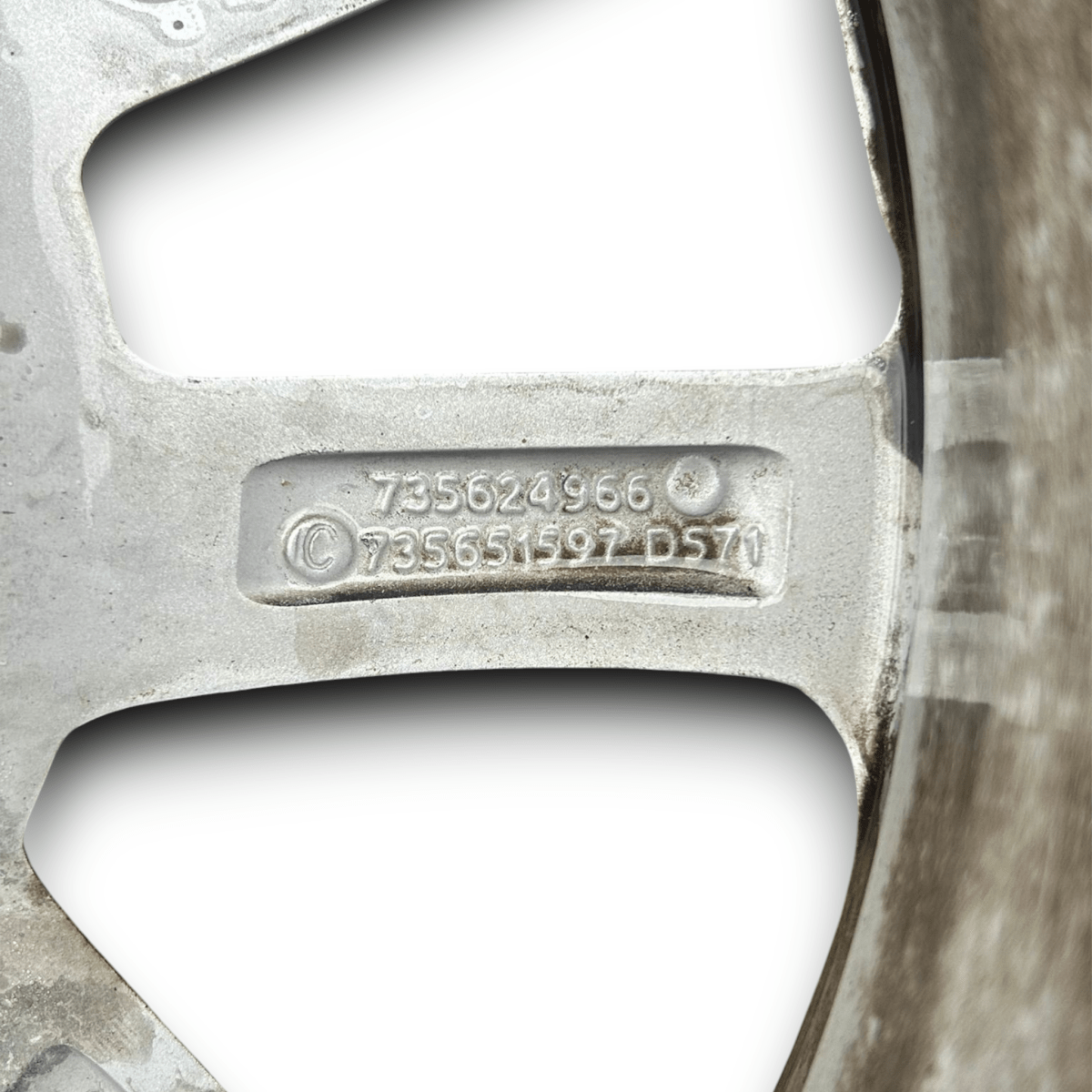 Cerchi in lega fiat 500x cod:735624966 (2014 > 2024) (215/60r16) - F&P CRASH SRL - Ricambi Usati