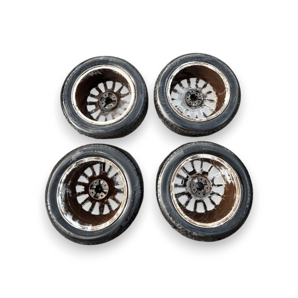 Cerchi in lega fiat bravo II (205/55/R16) (2007 - 2014) - F&P CRASH SRL - Ricambi Usati