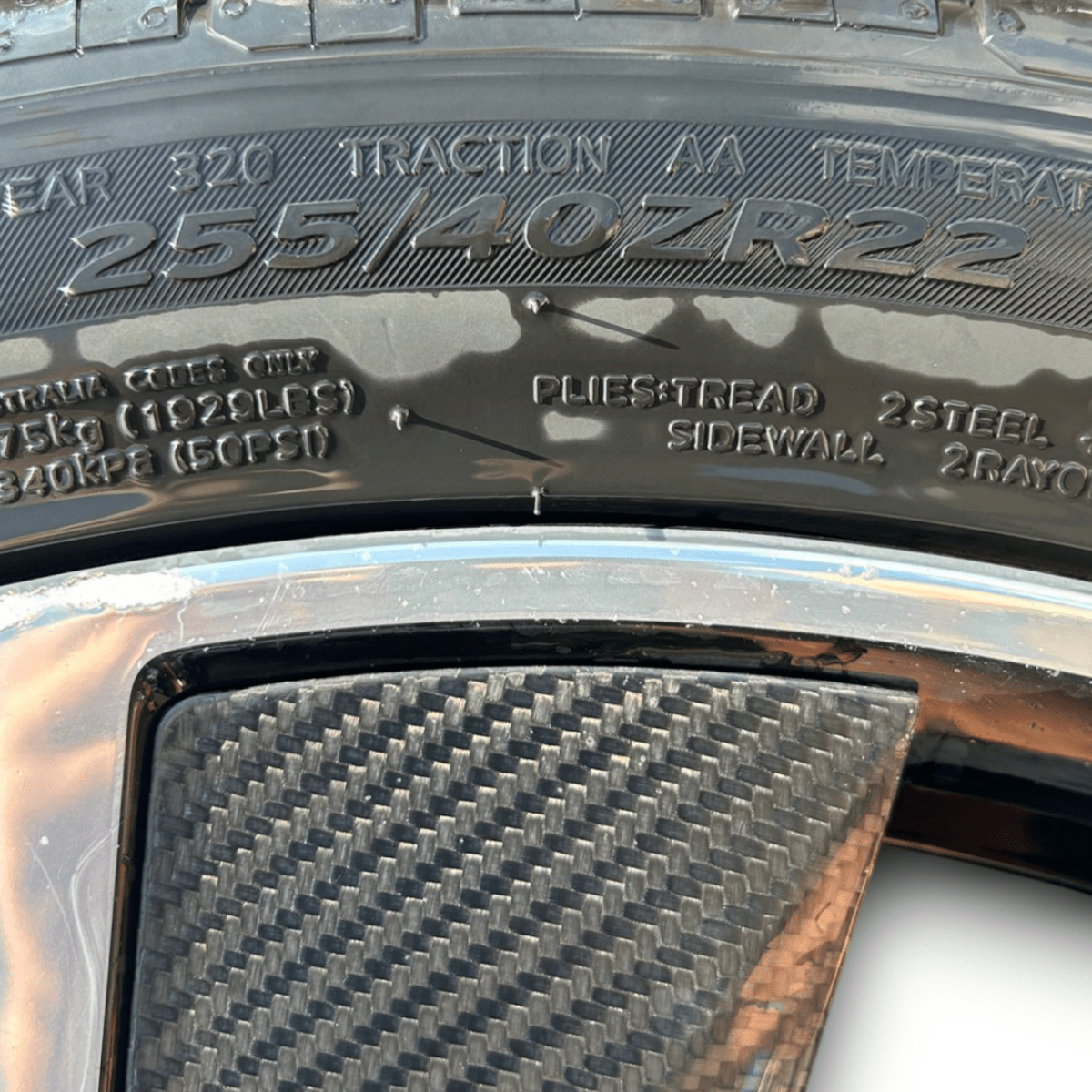 cerchi in lega jaguar i - pace (255/40 r22) (2018>) - F&P CRASH SRLS - Ricambi Usati