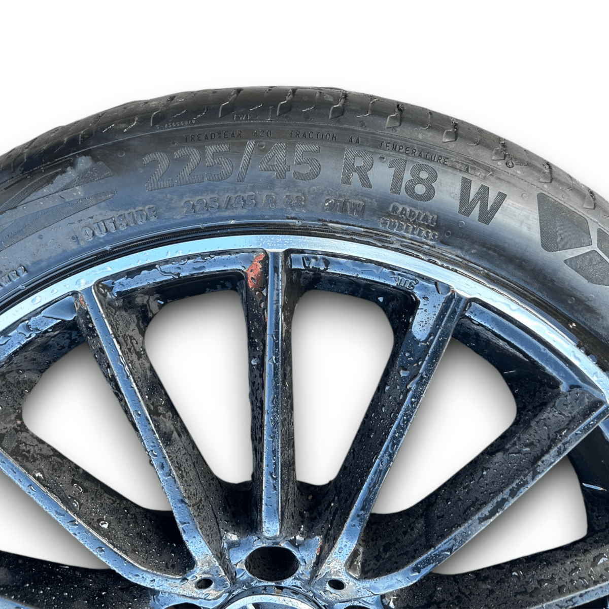 Cerchi in lega mercedes classe a w177 (2018 >) (225/45 r18) - F&P CRASH SRL - Ricambi Usati