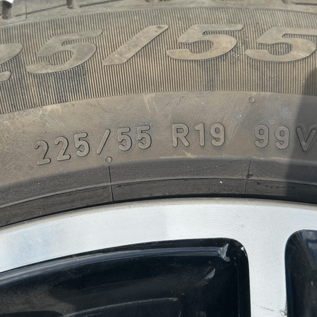 Cerchi in lega nissan x - trail (2017 > 2020) (225/55 r19) - F&P CRASH SRLS - Ricambi Usati