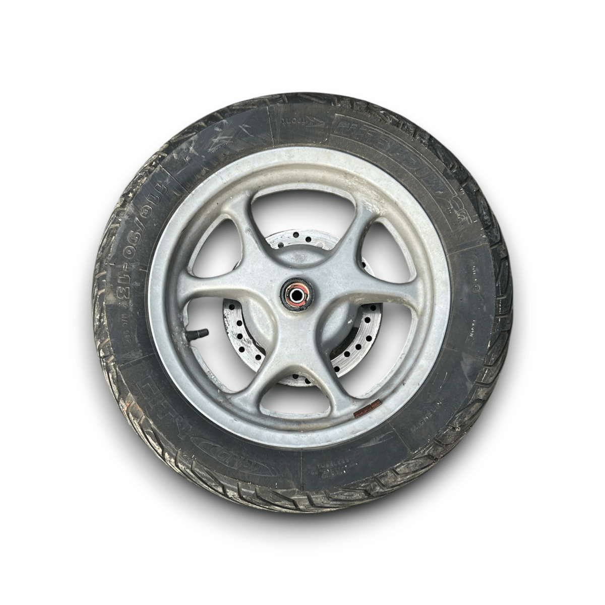 Cerchio anteriore honda chiocciola (2011 &gt; 2017) (110 / 90 r13) - F&amp;P CRASH SRL - Ricambi Usati