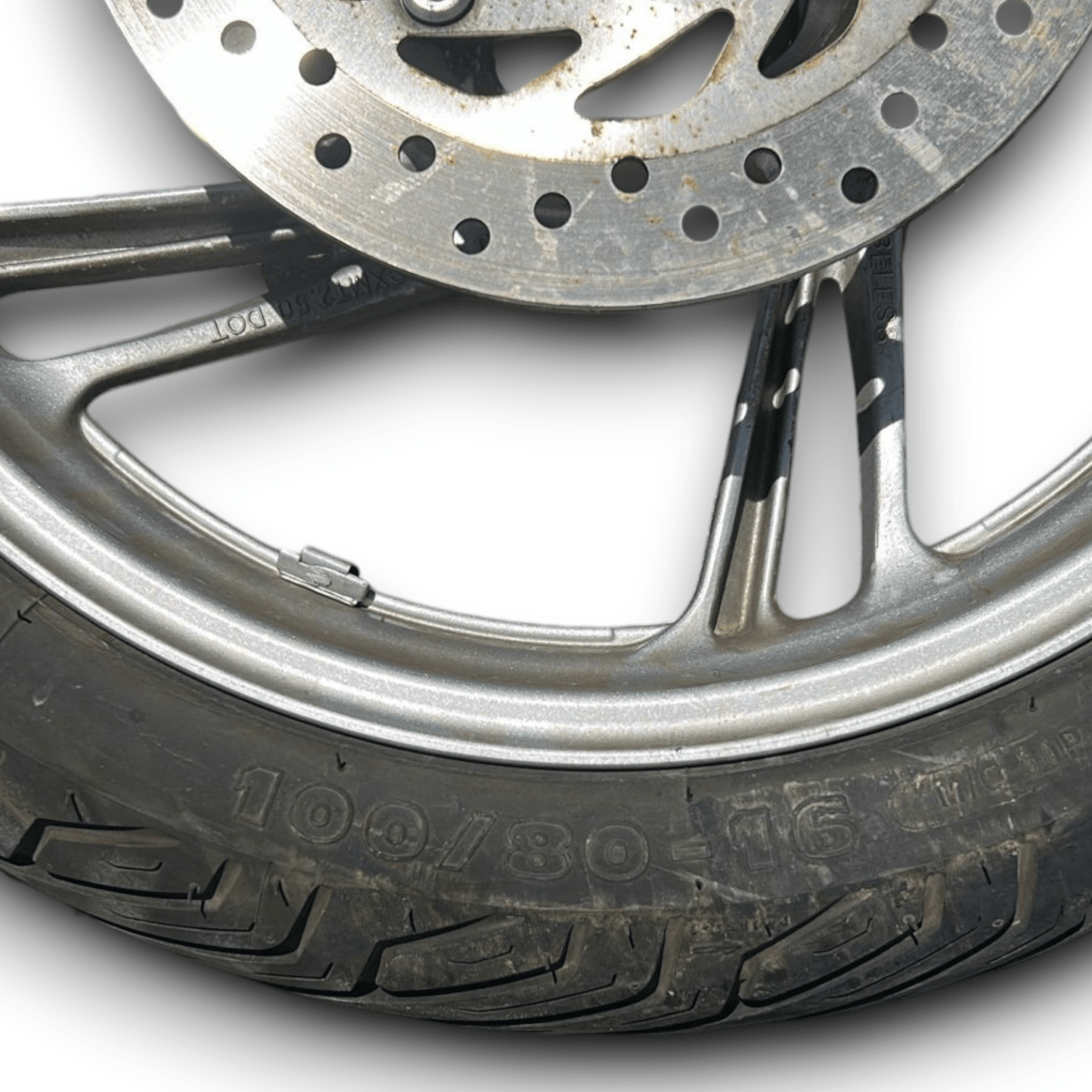 Cerchio anteriore honda sh 125 (2017 > 2019) (100 / 80 r16) - F&P CRASH SRL - Ricambi Usati