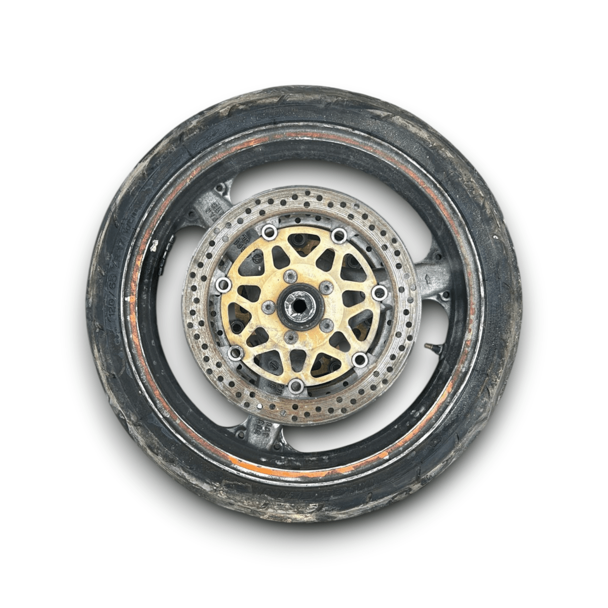 Cerchio anteriore kawasaki ninja 600 (2000 > 2002) (120/65 r17) - F&P CRASH SRL - Ricambi Usati
