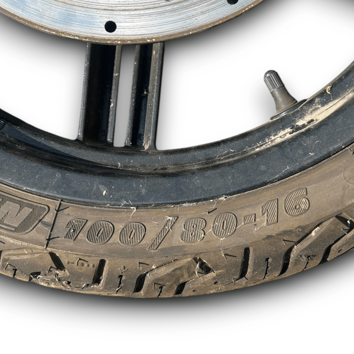 Cerchio anteriore kymco agility 125 (2015 > 2017) (100/80 r16) - F&P CRASH SRL - Ricambi Usati