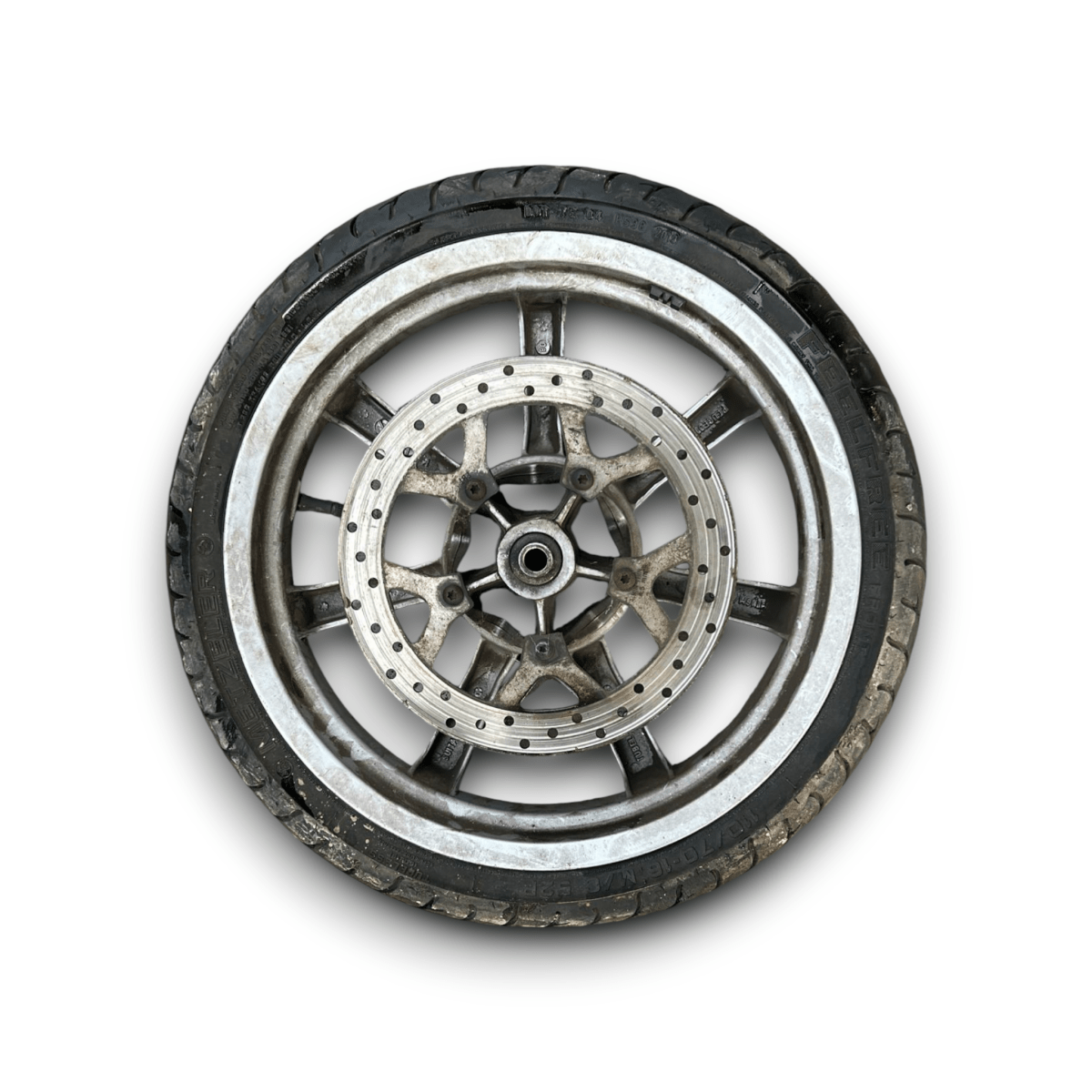 Cerchio anteriore peugeot geopolis (2005 > 2012) (110 / 70 r16) - F&P CRASH SRL - Ricambi Usati