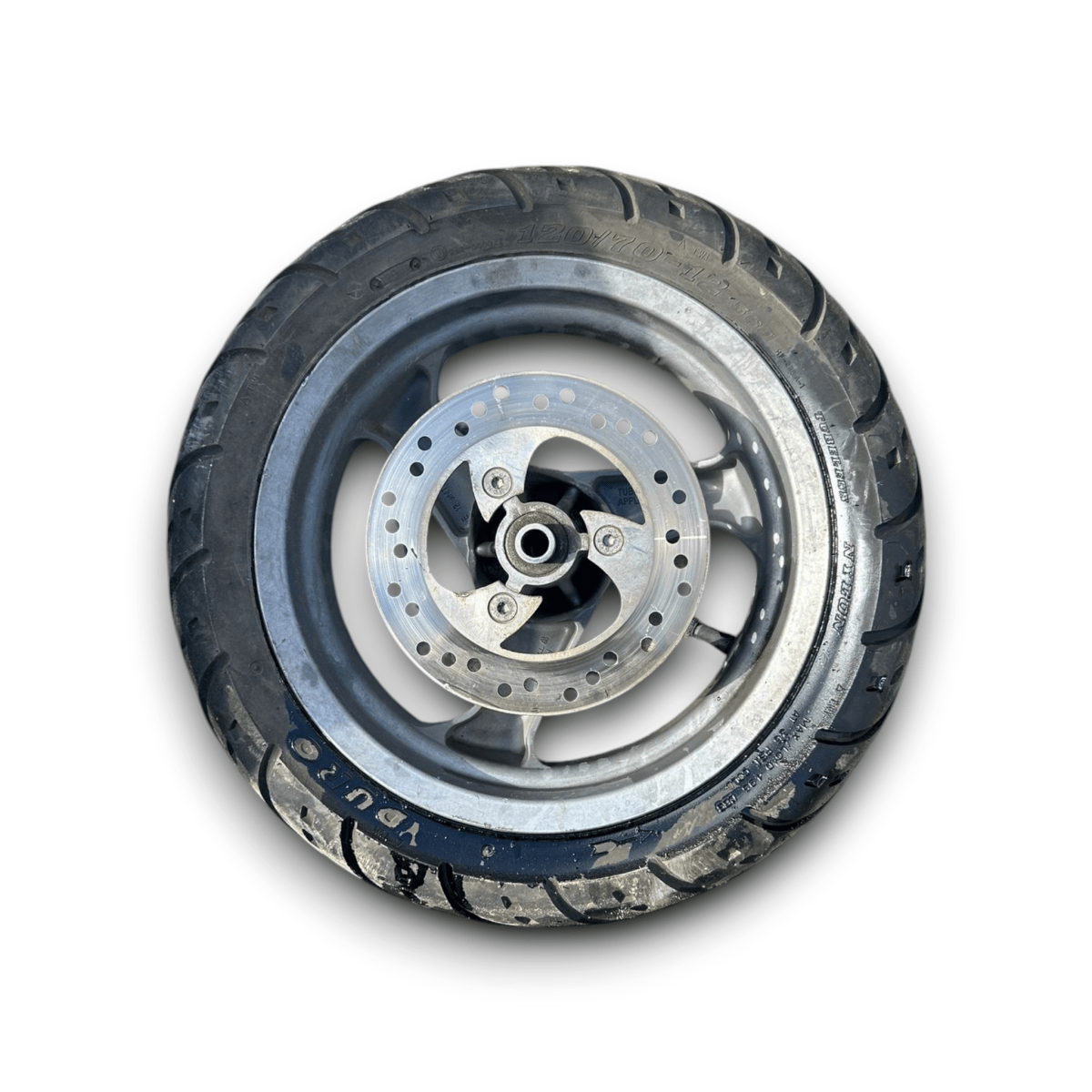 Cerchio anteriore peugoet vivacity 100 (2000 > 2006) (120/70 r12) - F&P CRASH SRL - Ricambi Usati
