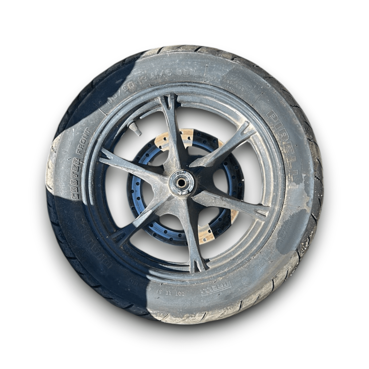 Cerchio anteriore suzuki burgman 200 (2004 > 2008) (110/90 r13) - F&P CRASH SRL - Ricambi Usati