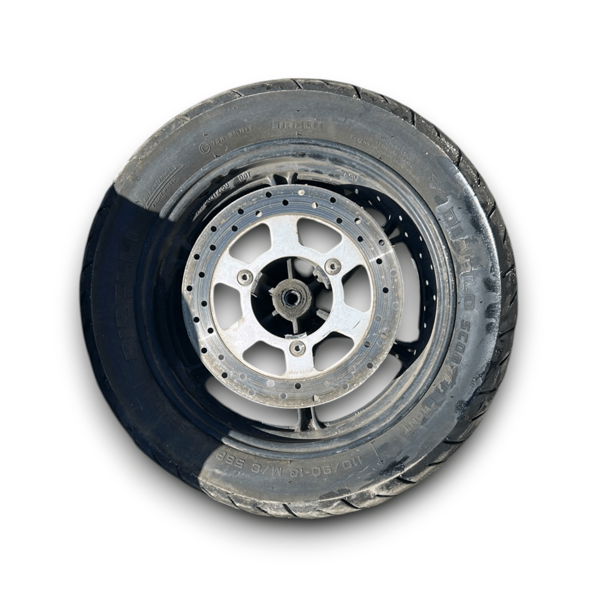 Cerchio anteriore suzuki burgman 200 (2004 > 2008) (110/90 r13) - F&P CRASH SRL - Ricambi Usati