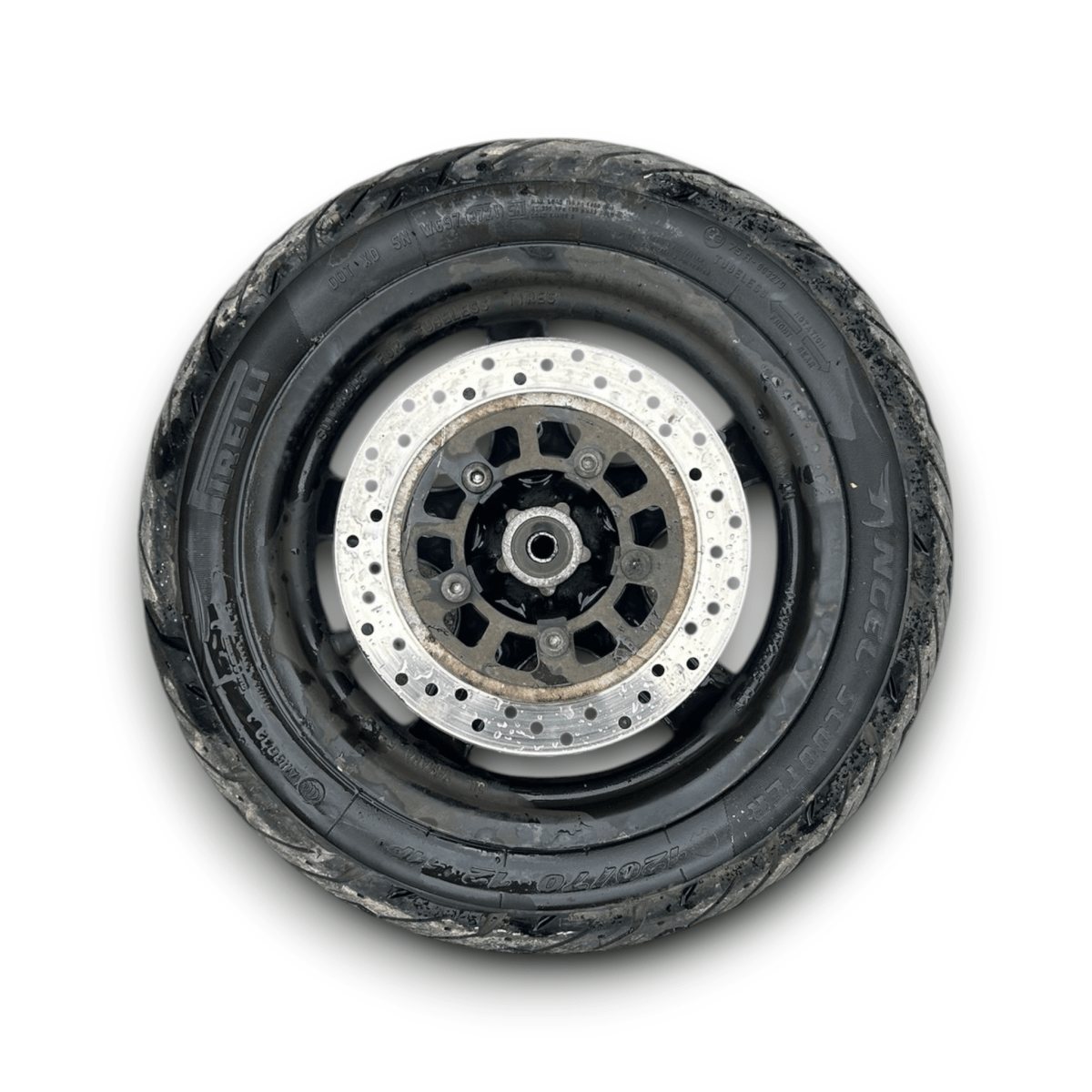 Cerchio anteriore yamaha x - max 250 (2005 > 2007) (120/70 r12) - F&P CRASH SRL - Ricambi Usati
